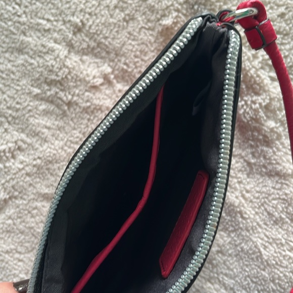 Calvin Klein Hot Pink Faux Leather Wristlet - Picture 4 of 4